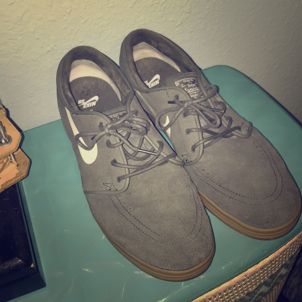 Nike Lunar Janoski River Rock and Sail with Gum